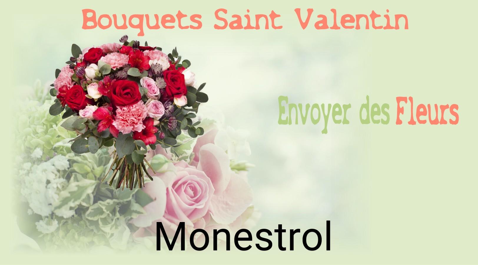 Roses de Saint-Valentin livrées à Monestrol